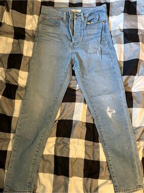 Levi wedge skinny jeans